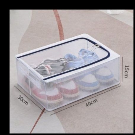 ベッド 下 収納 折りたたみ式メッシュ衣装ケース