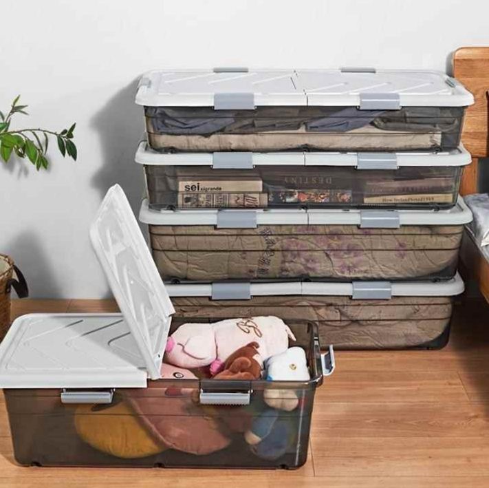 ベッド 下 収納 透明見える化ベッド下収納ボックス