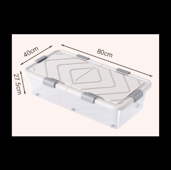 ベッド 下 収納 床下収納用キャスター付き衣装ケース
