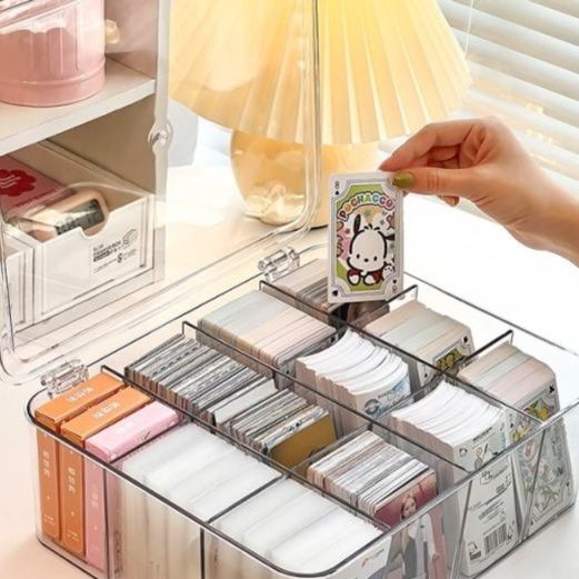 ベッド 下 収納 透明アクリル収納ボックス 衣装ケース 蓋付き小物入れ