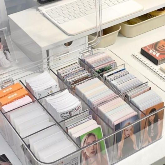 ベッド 下 収納 透明アクリル収納ボックス 衣装ケース 蓋付き小物入れ