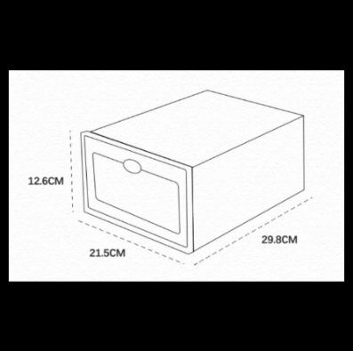 ベッド 下 収納 透明靴箱積み重ね式収納ケース