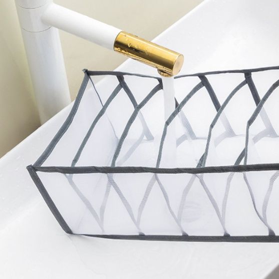 ベッド 下 収納 仕切り付き透明衣類整理収納ボックス