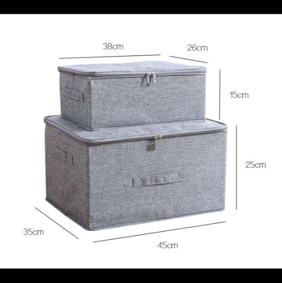 ベッド 下 収納 布製折りたたみ式収納ボックス蓋付き衣類整理用