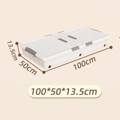 ベッド 下 収納 移動式蓋付き収納ケース大容量仕分け整理箱