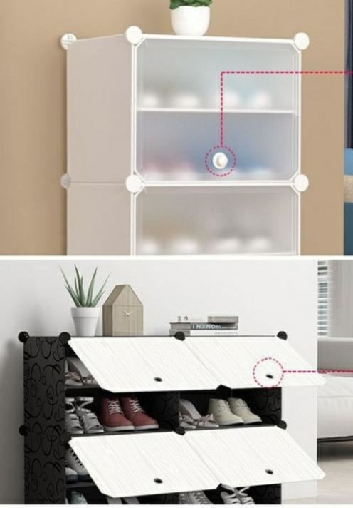 ベッド 下 収納 多段式組み立て式透明引き出し収納棚