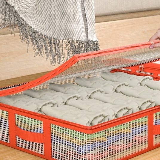 ベッド 下 収納 透明窓付き防塵防湿ベッド下収納ボックス