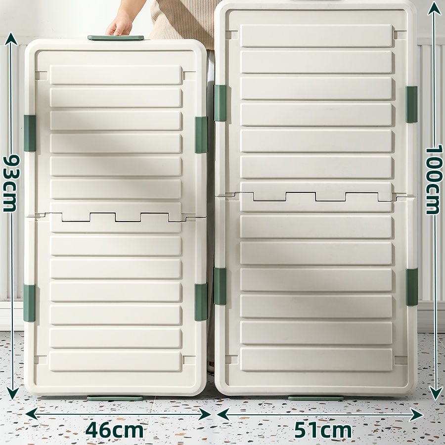 ベッド 下 収納 双面開蓋式ベッド下収納衣装ケース