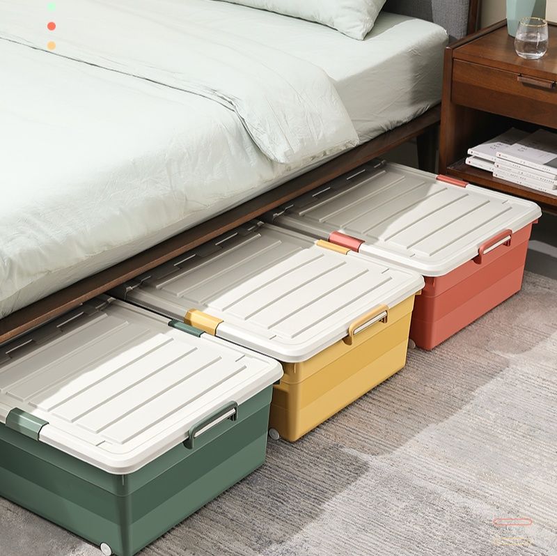 ベッド 下 収納 双面開蓋式ベッド下収納衣装ケース