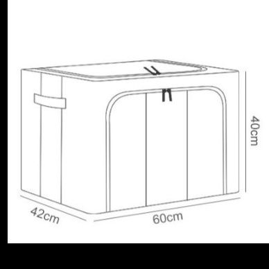 ベッド 下 収納 折りたたみ式窓付き大容量布製衣装ケース