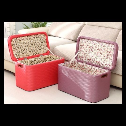 ベッド 下 収納 取っ手付き大容量蓋付き収納ボックス衣装ケース