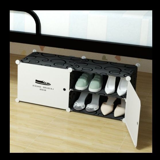 ベッド 下 収納 ベッド下省スペース組み立て式靴収納ケース