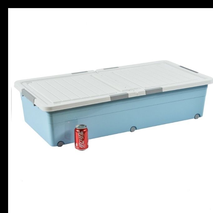 ベッド 下 収納 蓋付き取っ手付きベッド下収納衣装ケース