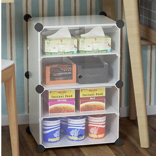 ベッド 下 収納 ベッド下省スペース組立式透明扉付き衣装ケース