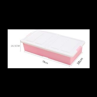 ベッド 下 収納 蓋付き薄型衣装ケースベッド下収納ボックス