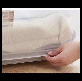 ベッド 下 収納 ベッド下専用引き出し式透明衣装ケース
