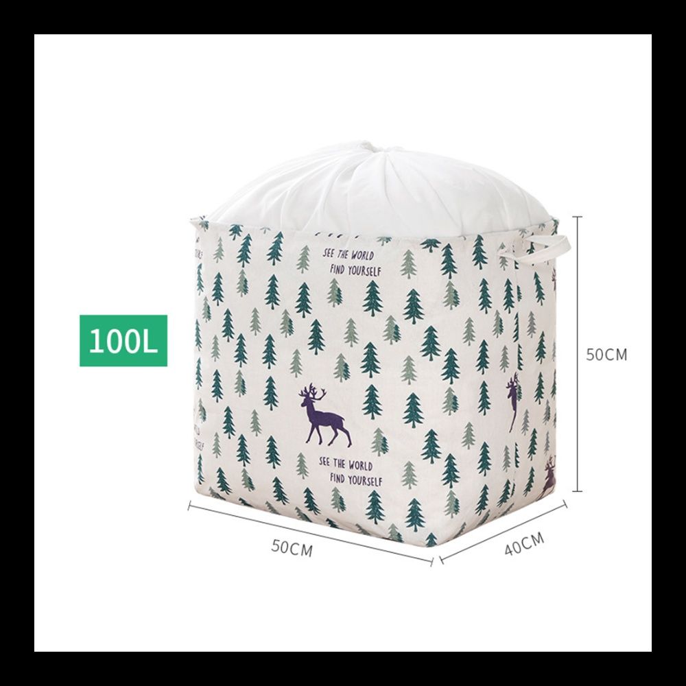 ベッド 下 収納 折りたたみ式布団収納袋 衣装ケース 大容量百リットル