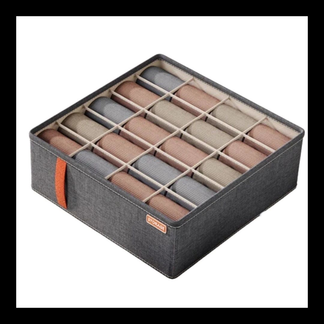 ベッド 下 収納 衣装ケース 仕切り付き 折りたたみ式 下着収納 3種類選択可能