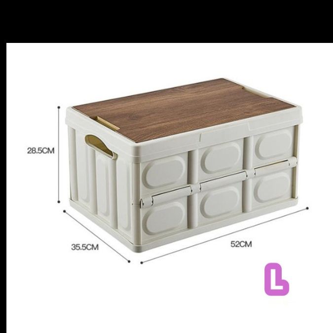 ベッド 下 収納 折りたたみ式木目調蓋付き衣装ケース大容量収納