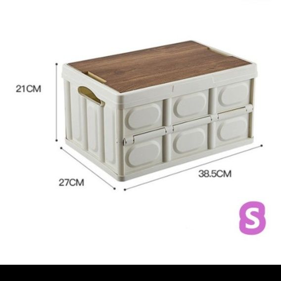 ベッド 下 収納 折りたたみ式木目調蓋付き衣装ケース大容量収納