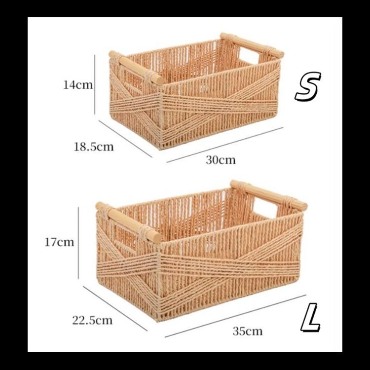 ベッド 下 収納 手編み収納かご 衣装ケース おしゃれ多用途 衣類小物整理