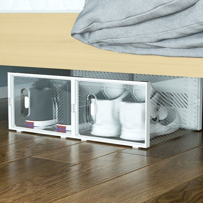 ベッド 下 収納 ベッド下専用引き出し式透明衣装ケース