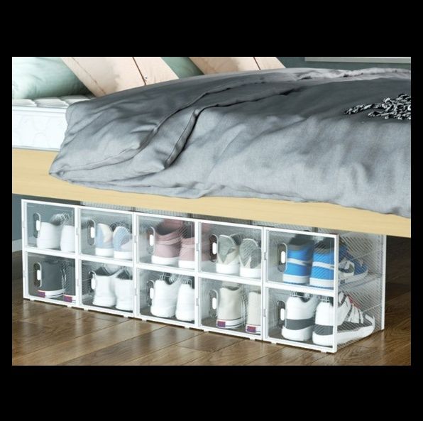 ベッド 下 収納 ベッド下専用引き出し式透明衣装ケース