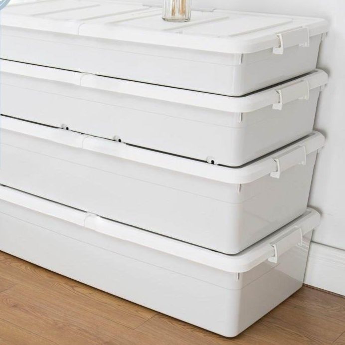 ベッド 下 収納 超大容量フタ付きベッド下収納衣装ケース