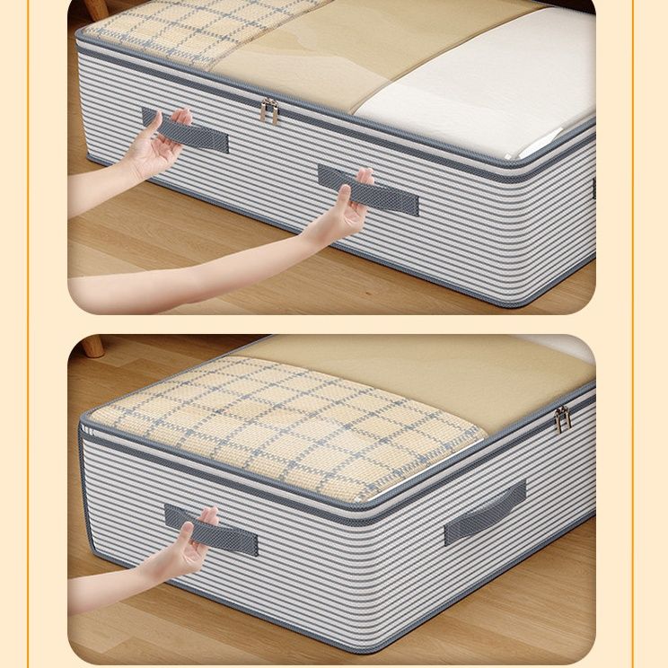 ベッド 下 収納 透明窓付き大容量ベッド下収納衣装ケース