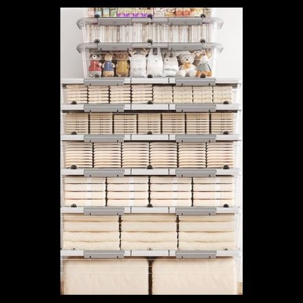 ベッド 下 収納 高さ調節可能大容量フラット衣装ケース