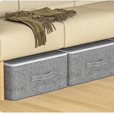 ベッド 下 収納 透明窓付き仕切り収納ボックス多機能型