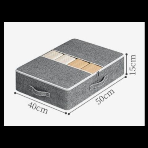 ベッド 下 収納 透明窓付き仕切り収納ボックス多機能型