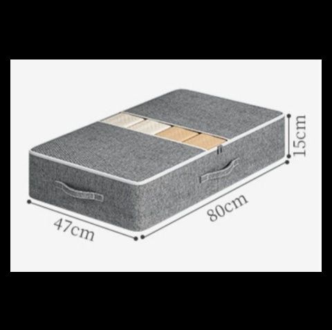 ベッド 下 収納 透明窓付き仕切り収納ボックス多機能型