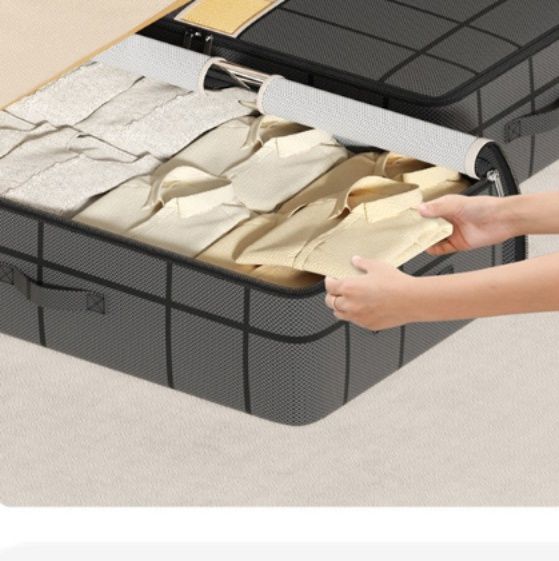 ベッド 下 収納 ベッド下収納に最適な薄型ファスナー付き衣装ケース