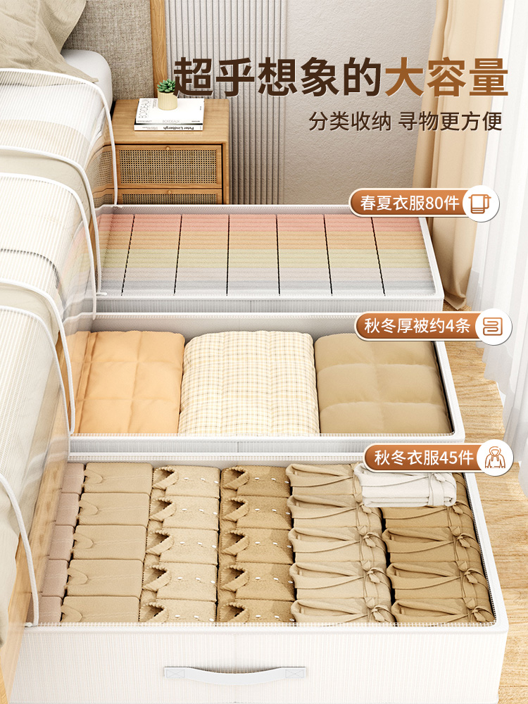 ベッド 下 収納 すっきり収納ベッド下衣装ケース