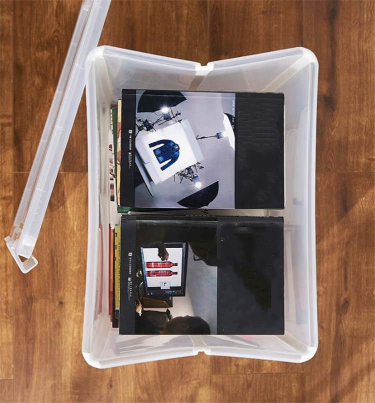 ベッド 下 収納 透明折りたたみ式衣装ケース 大容量収納ボックス