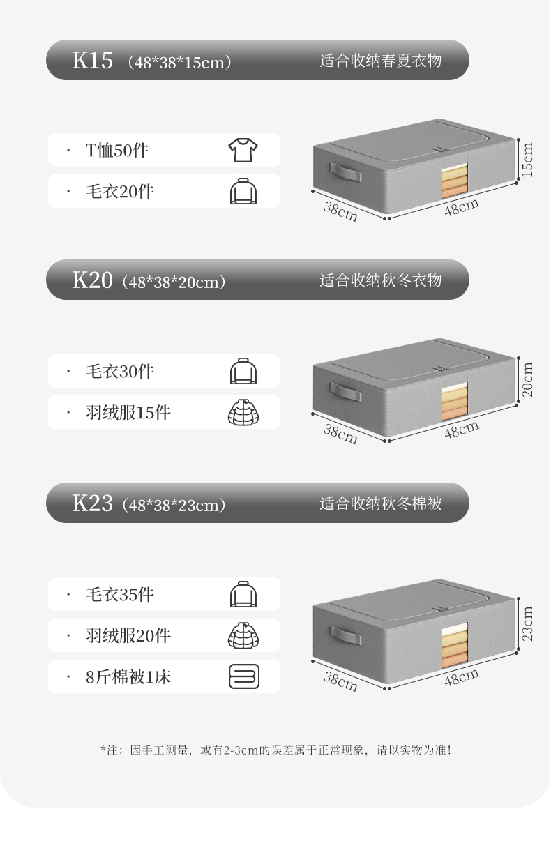 ベッド 下 収納 防塵蓋付きベッド下収納ボックス
