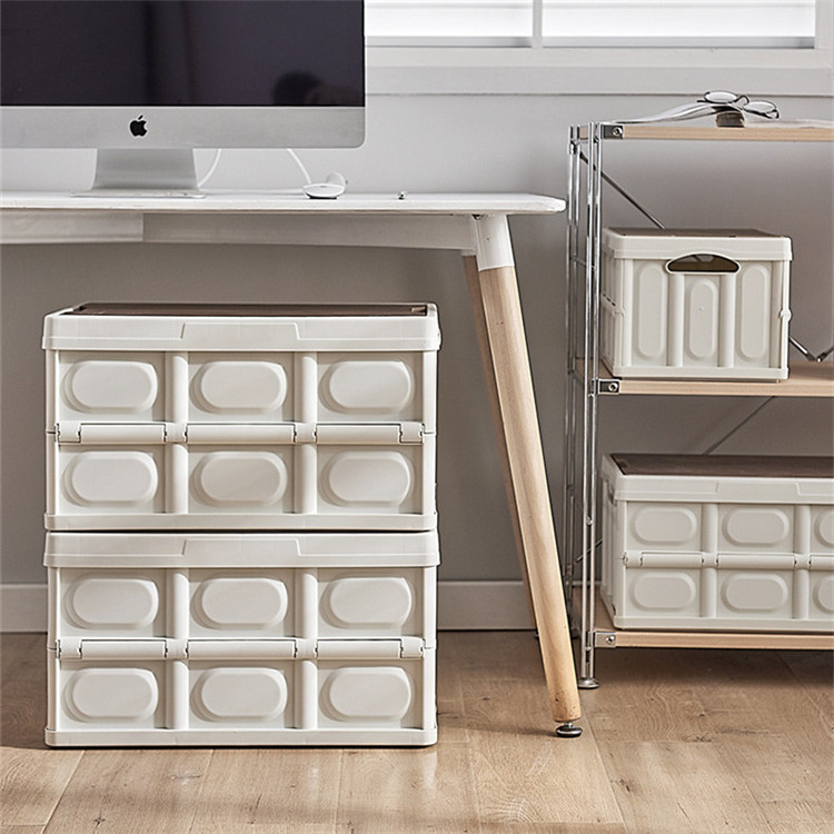 ベッド 下 収納 折りたたみ式木目調蓋付き衣装ケース大容量収納