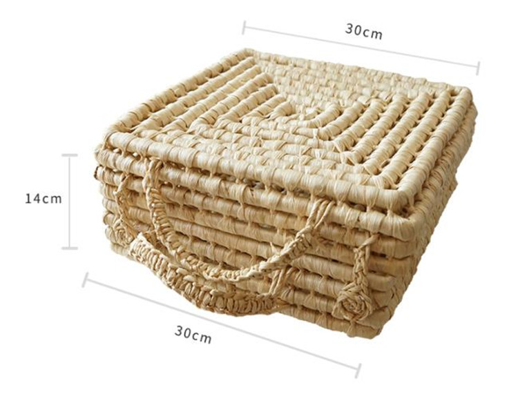 ベッド 下 収納 手編み収納かご 衣装ケース レトロ風装飾バスケット