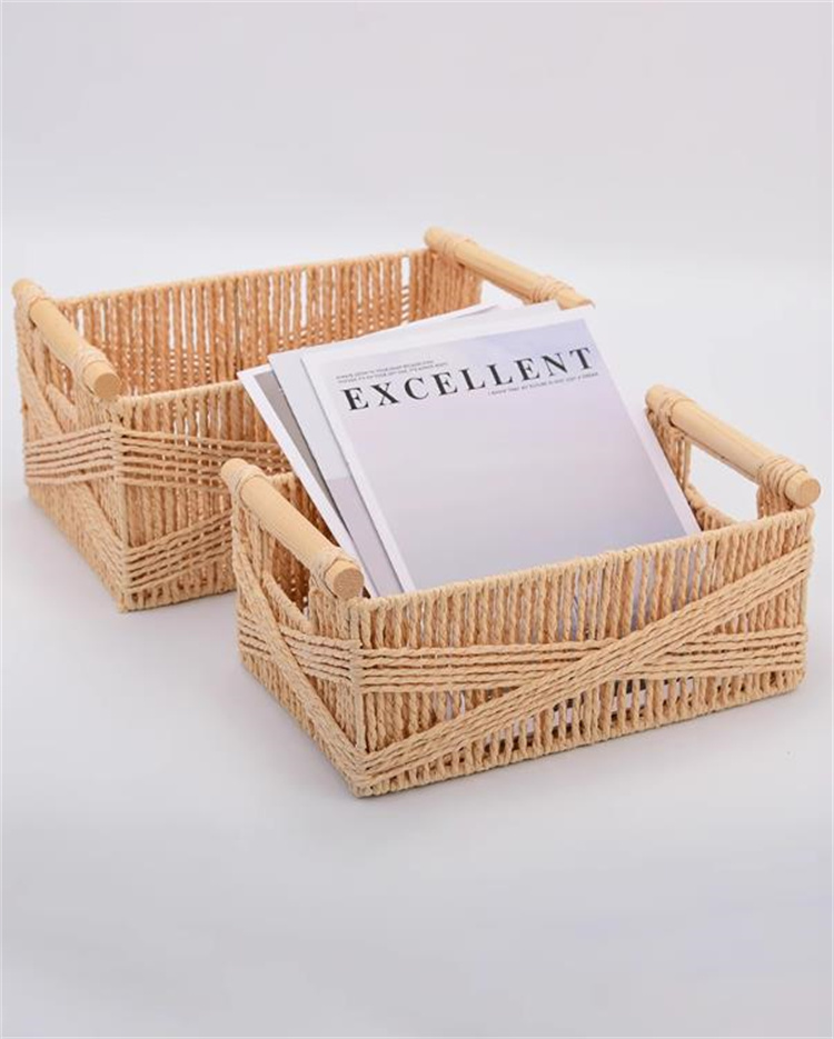 ベッド 下 収納 手編み収納かご 衣装ケース おしゃれ多用途 衣類小物整理