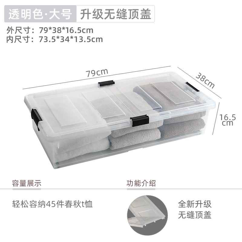 ベッド 下 収納 薄型ベッド下収納ボックス