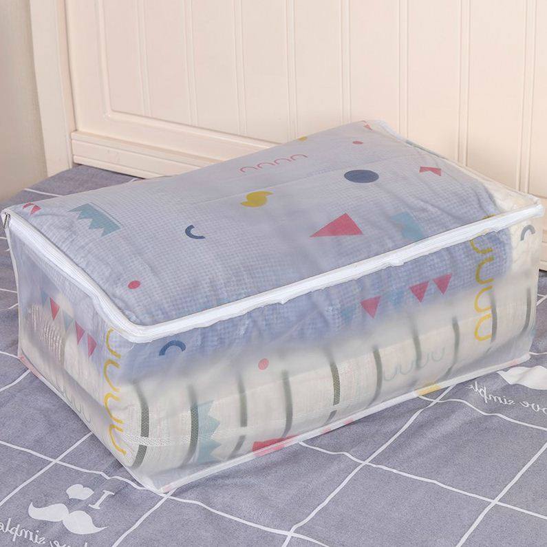 ベッド 下 収納 透明窓付き大容量布団衣装ケース