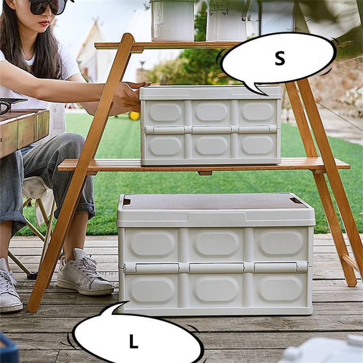 ベッド 下 収納 折りたたみ式木目調蓋付き衣装ケース大容量収納