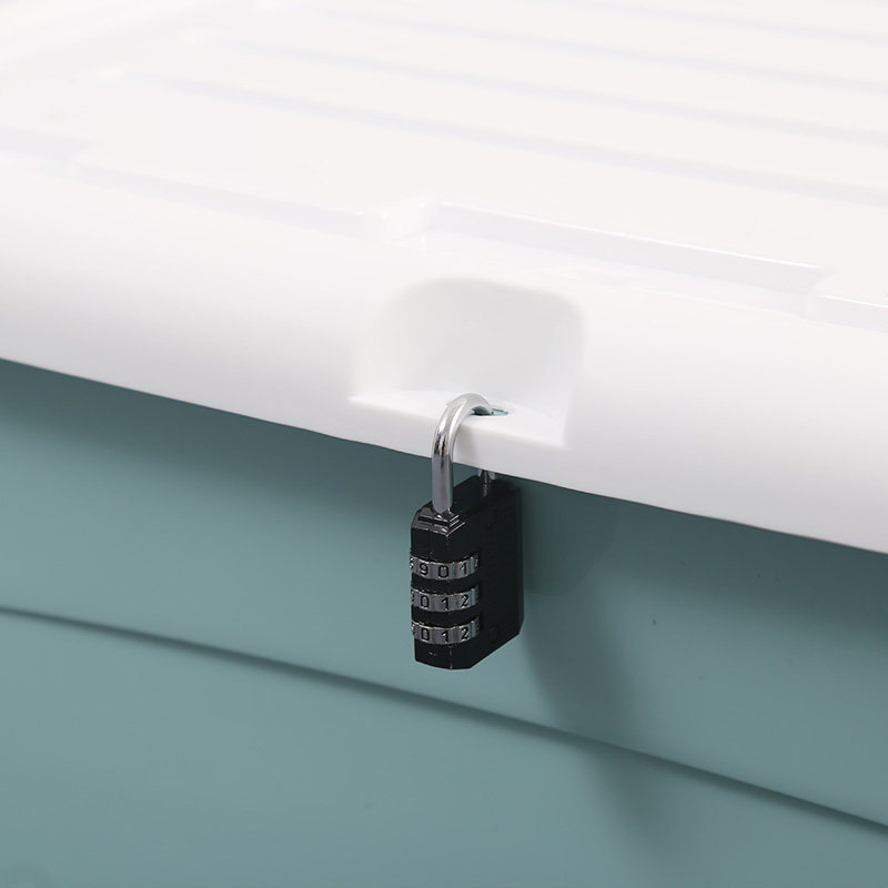 ベッド 下 収納 キャスター付き大容量蓋付き衣装ケース