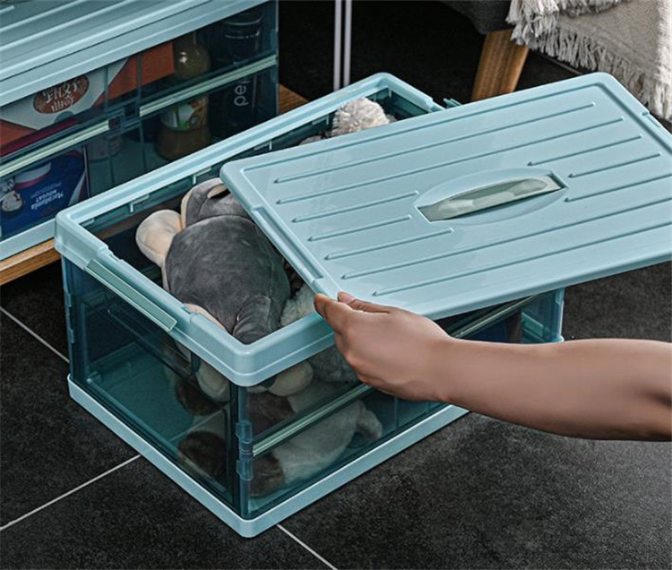 ベッド 下 収納 透明折りたたみ式衣装ケース 大容量収納ボックス