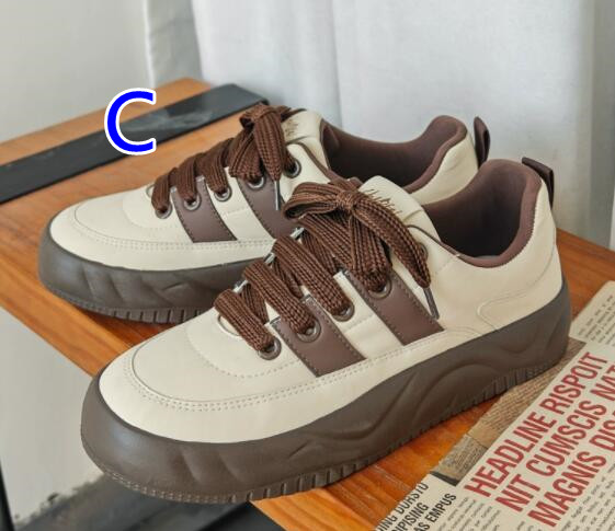 メンズ厚底スニーカー快適ローカット運動靴