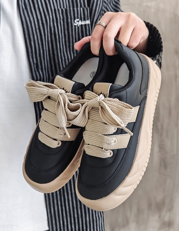 厚底スポーツシューズ メンズ運動靴 ローカット