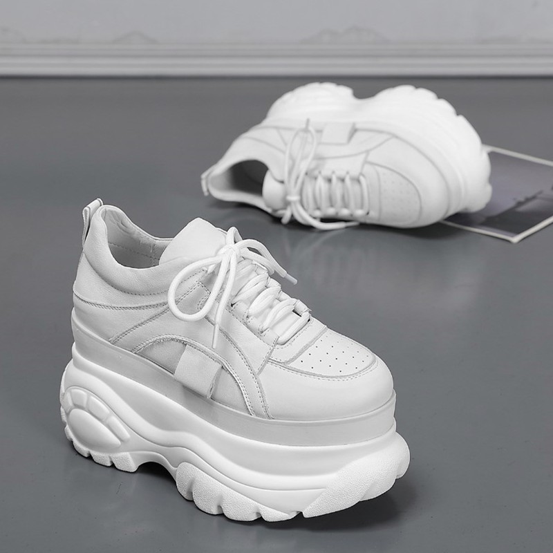 厚底 ボリュームソール厚底スニーカー