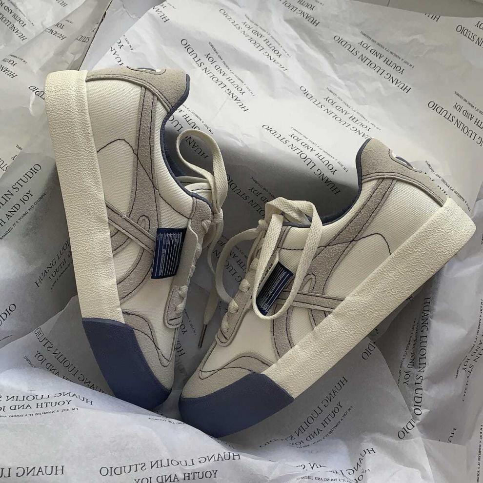 秋冬ナチュラル厚底スニーカー蝶デザインローカット