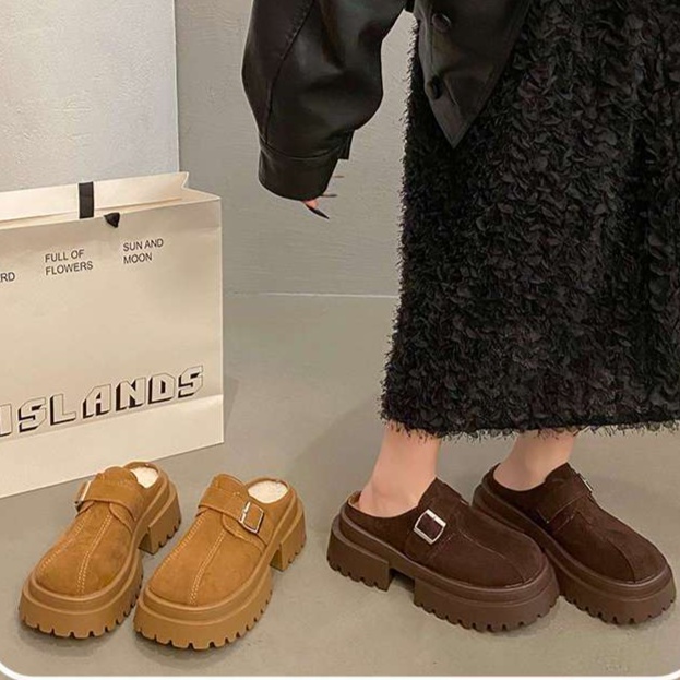 厚底商品 レトロ厚底ストラップサンダル